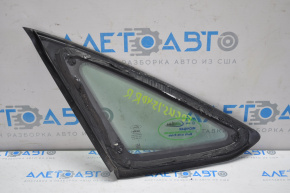 Rear right window with blind glass for Ford Focus mk3 11-18 4d with matte molding