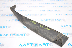 Front bumper lip extension right Chevrolet Volt 11-15 rubber tear