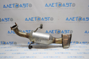 Rear muffler with barrel for Hyundai Santa FE Sport 13-16 pre-restoration 2.4