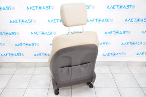 Passenger seat Hyundai Santa FE Sport 13-16 pre-rest, without airbag, electric, beige leather