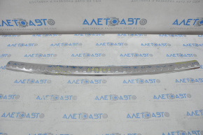 Nissan Rogue 14-17 Rear Bumper Cover Chrome Cracked