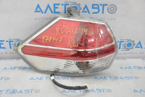 Light outer wing left Nissan Rogue 14-16 chip on glass