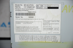 Monitor, display Toyota Avalon 13-14