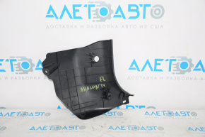 Front pillar trim lower left Toyota Avalon 13-18 black scuffed