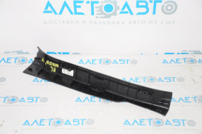 Rear left inner door sill trim for Toyota Avalon 13-18 black