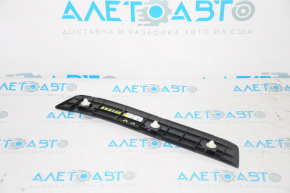 Rear right outer door sill plate for Toyota Avalon 13-15, black