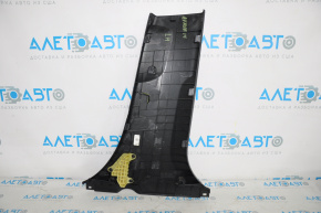 Lower left center pillar trim for Toyota Avalon 13-18 black
