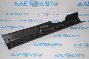 Nissan Rogue 14-20 black front right inner door sill plate