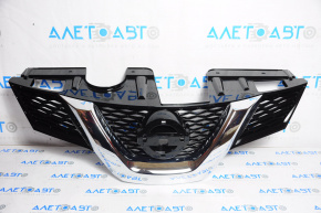 Radiator grill grill Nissan Rogue 14-16 under the camera without emblem