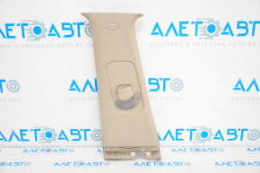 Center pillar trim upper belt left Hyundai Santa FE Sport 13-18 beige