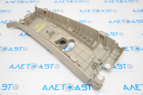Center pillar trim upper belt left Hyundai Santa FE Sport 13-18 beige