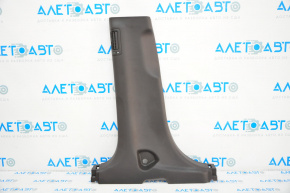 Center pillar trim lower left Hyundai Santa FE Sport 13-18 dark brown, scratch
