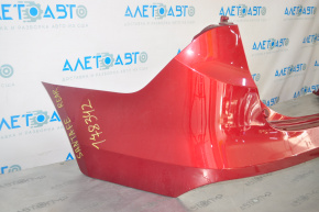 Rear bumper bare Hyundai Santa FE Sport 13-16 pre-rest upper, red