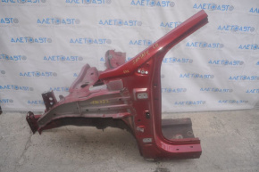Front quarter left Hyundai Santa FE Sport 13-16 red