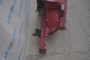 Front quarter left Hyundai Santa FE Sport 13-16 red