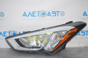 Headlight front left Hyundai Santa FE Sport 13-16 dorest sport halogen