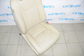 Passenger seat Lexus RX350 RX450h 10-12 without airbag, electric, beige leather, scuffs,