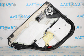 Door trim panel, rear right, Toyota Avalon 13-15, black with gray insert
