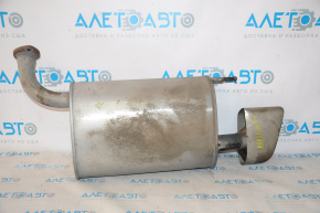 Muffler rear part barrel left Toyota Avalon 13-18 3.5
