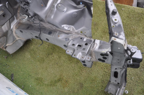 Front left quarter Toyota Avalon 13-18 gray, dented side member, with central pillar