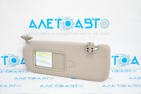 Left visor Hyundai Santa FE Sport 13-18 beige
