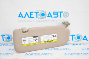 Left visor Hyundai Santa FE Sport 13-18 beige