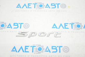 Emblem inscription SPORT tailgate Hyundai Santa FE Sport 13-18