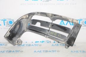 Front bumper lip lower left Lexus RX350 RX450h 13-15 rest, structure