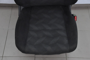 Passenger seat Nissan Rogue 14-15 without airbag, mechanical, cloth black