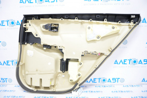 Door trim panel rear left Toyota Camry v55 15-17 usa beige