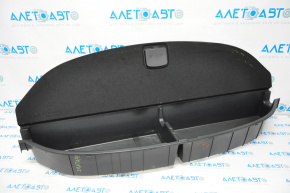 Rear trunk tray for Hyundai Santa FE Sport 13-16 with lid, brown