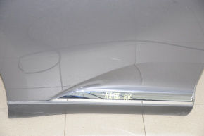 Door trim lower outer rear right Lexus RX350 10-15 with chrome