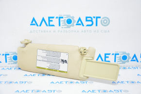 Right visor for Toyota Camry V55 15-17 USA beige