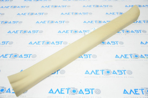 Door sill trim front left inner Toyota Camry v55 15-17 usa beige, rubbed