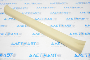 Door sill trim front right inner Toyota Camry v55 15-17 usa beige, worn
