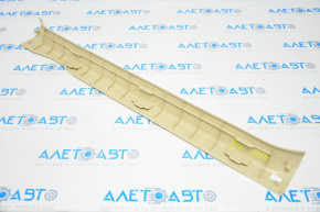 Door sill trim front right inner Toyota Camry v55 15-17 usa beige, worn