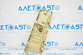 Left center pillar trim, upper belt, Toyota Camry v55 15-17 USA, beige