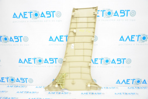 Lower Left Center Pillar Trim for Toyota Camry V55 15-17 USA, Beige
