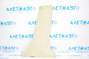 Toyota Camry V55 15-17 USA lower right center pillar trim, beige
