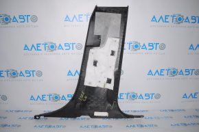 Ford Edge 15-24 black lower left center pillar trim