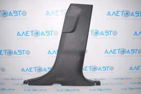 Center pillar trim lower right Ford Edge 15-24 black, creases