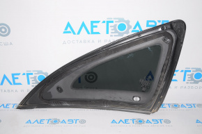 Rear right window, fixed glass, Ford Edge 15-24 chrome, tinted