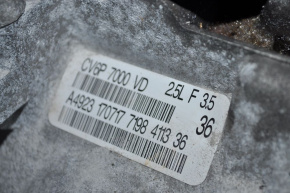 Automatic transmission complete Ford Escape MK3 16-17 2.5 FWD 47k, water damage, for spare parts