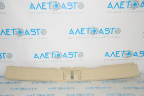 Trunk opening trim Lexus RX350 RX450h 10-15 beige rubbed