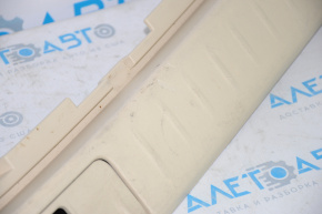 Trunk opening trim Lexus RX350 RX450h 10-15 beige rubbed