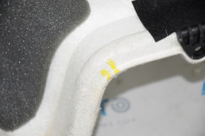 Left arch trim Lexus RX350 RX450h 10-15 beige tear at the bottom, no plug, dry cleaning, scratches