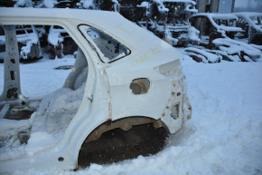 Quarter wing rear left Ford Edge 15-18 white