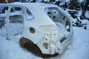 Quarter wing rear left Ford Edge 15-18 white