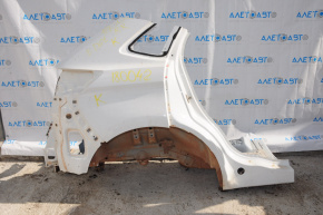 Quarter wing rear right Ford Edge 15-24 white