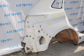 Quarter wing rear right Ford Edge 15-24 white